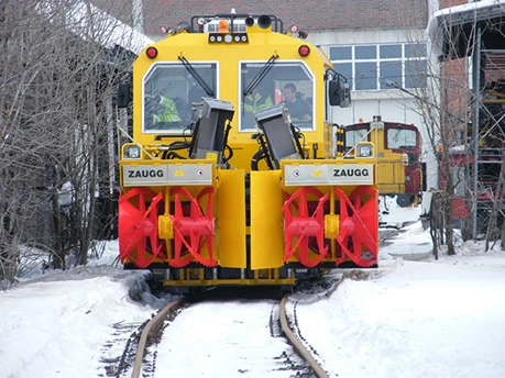 Zaugg snøfres jernbane